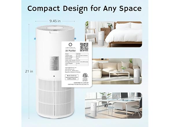 Airthereal 2-in-1 Air Purifier