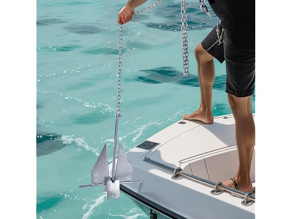 Fluke Style Anchor Kit, 8.5 LBS Hot-Dipped