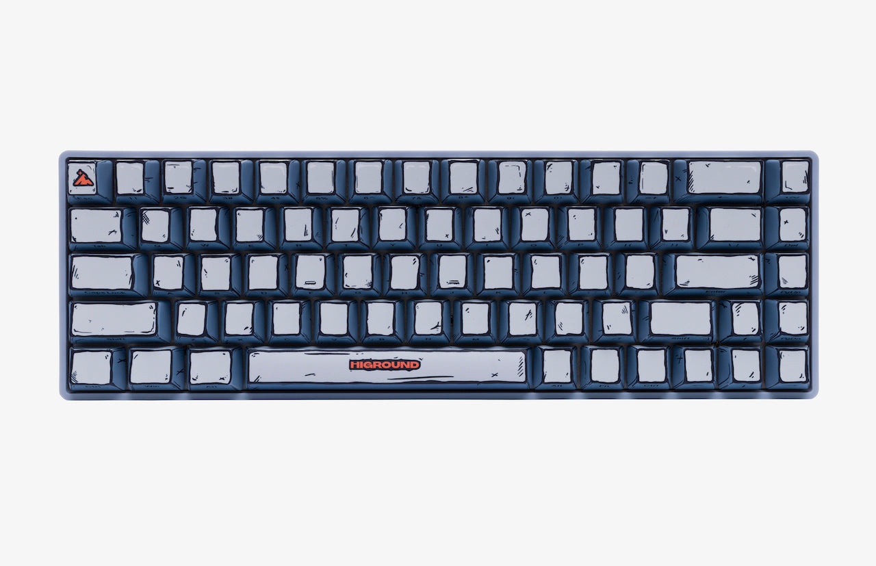 Higround Celshade Basecamp 65 Keyboard - Gray - Gallery 2