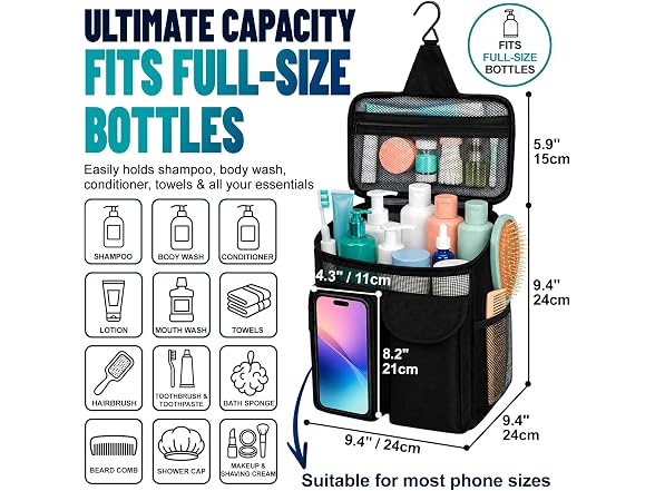 EaseGave Mesh Shower Caddy Portable