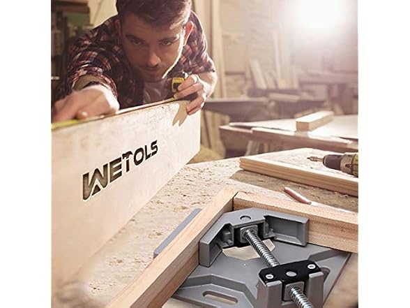 WETOLS Corner Clamp for Woodworking, 4 Pieces
