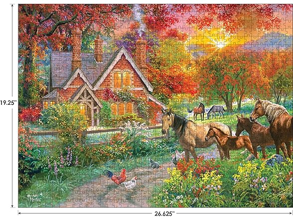 RoseArt - Abraham Hunter Cork Puzzle