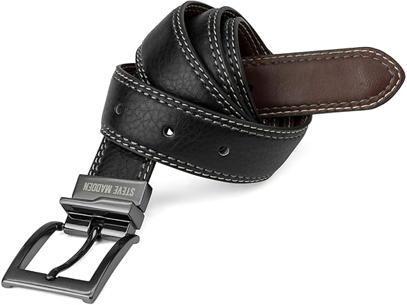 Steve Madden Black/Brown Belt (S)