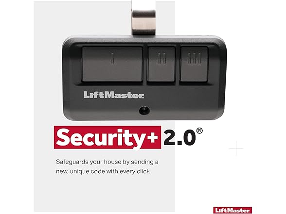 LiftMaster 893Max Security+ 2.0 Remote (3-Button)