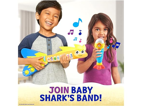 WowWee Baby Shark's Big Show! EEL-ectric Guitar