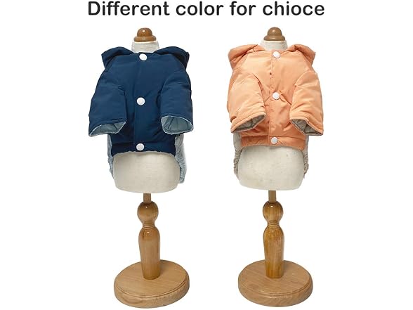 Small Dogs Coat Cozy Warm Hoodie Pet Clothes