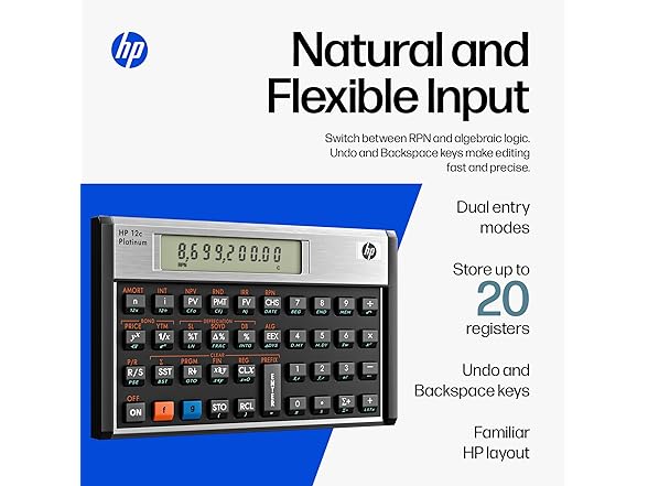 HP HP 12C PLATINUM HP 12C PLATINUM