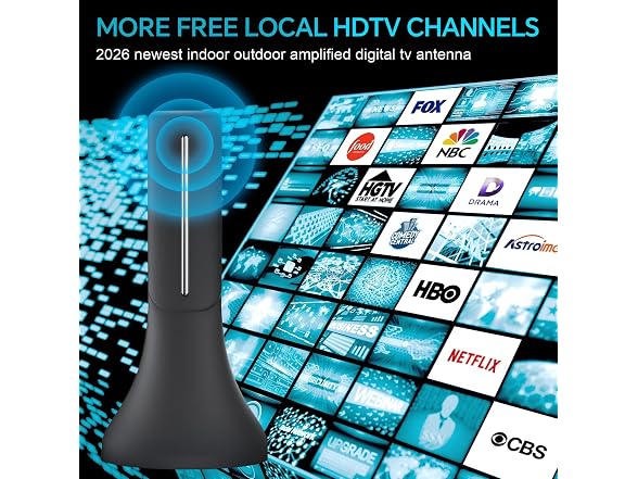 QIRUOZ Indoor Digital TV Antenna