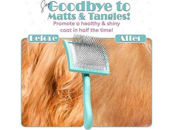 Floof by Brodie Dog Grooming Slicker Wire Brush