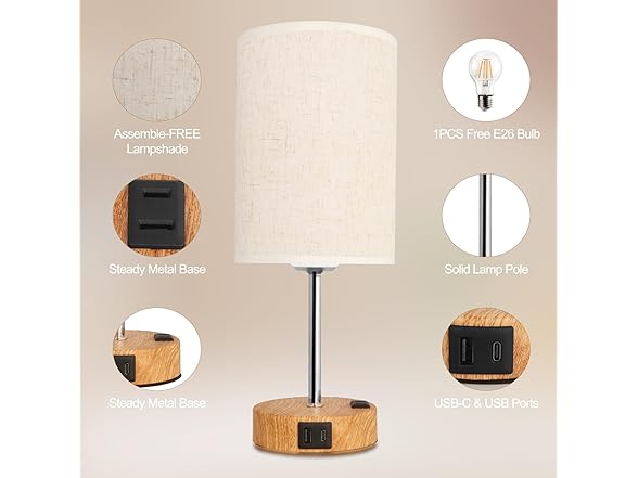 Novus Lighting Touch Table Lamp