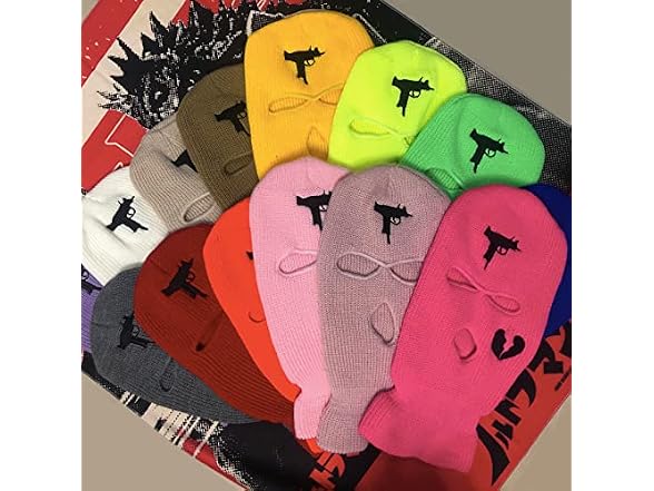 Fashixd (OS) Hole UZI Balaclava Knitted Cycling