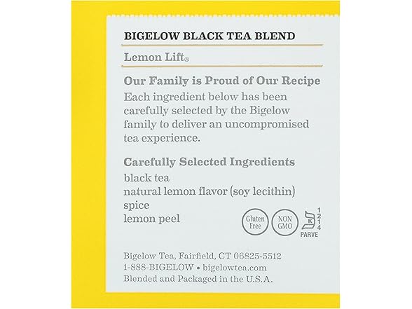 Bigelow Lemon Lift Tea 20ct