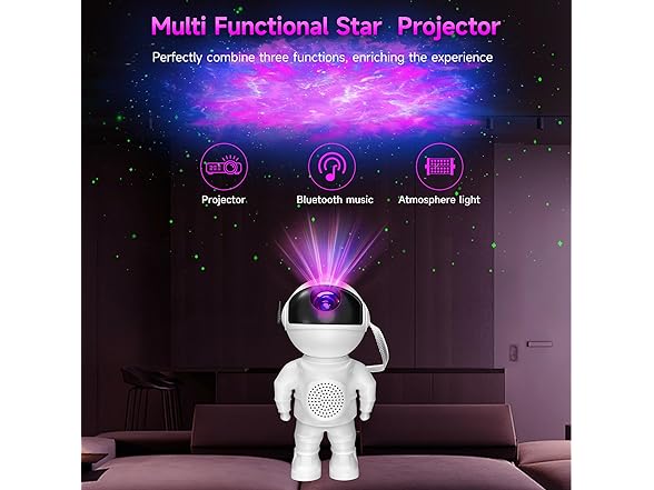 BOJUK Astronaut Galaxy Projector