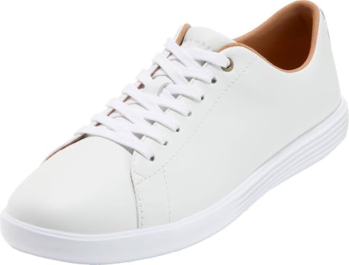 Cole Haan Women's Grand Crosscourt Ii Sneaker, Bright White/White, 8 Wide