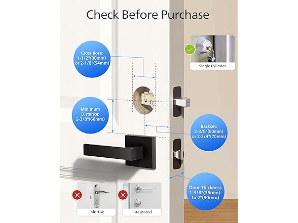 Philips DDL210X Fingerprint Keyless Entry Door Lock Satin