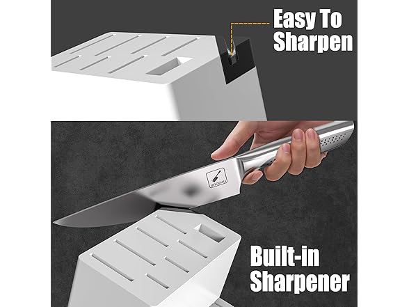 imarku15 PCS Kitchen Knife Set