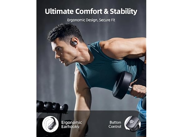 Over-Ear Hook Wireless Earbuds