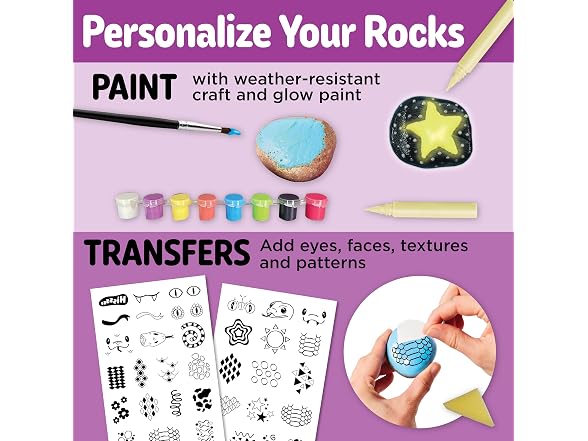 Creativity for Kids Rock Snake Bucket Kit