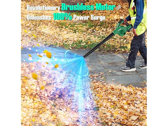 K I M O. Cordless Leaf Blower and Vacuum Combo 4 In 1