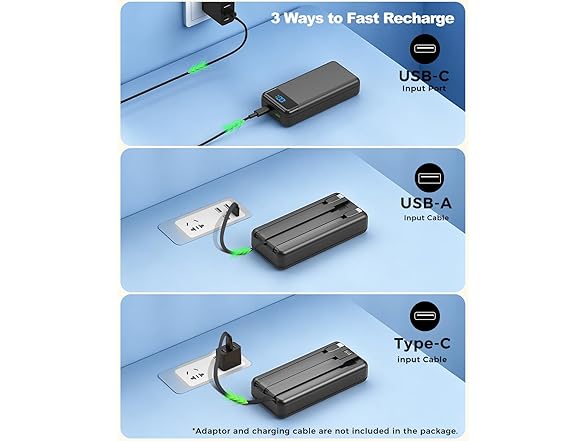 Eliegntist 40000mAh Portable Charger