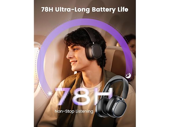 EOKIO H9 Black Wireless Headphones - Gallery 3
