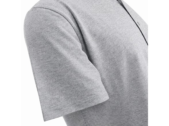 5Pk Mens S/S Knit Button Down Shirt