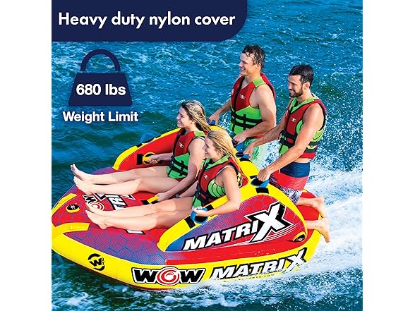 WOW Watersports Matrix 1-4P Towable