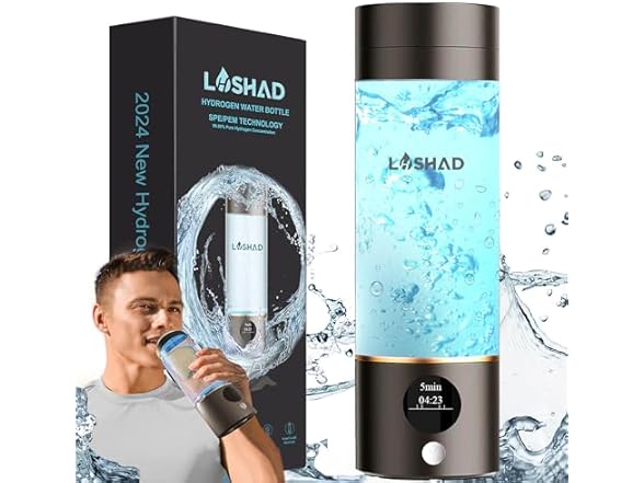 LHSHAD Hydrogen Water Bottle