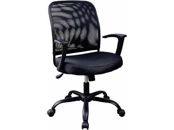 NuSparc Soho Mesh-Back Task Chair, Blk
