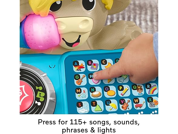 Fisher-Price Baby Learning Toy Link Squad A to Z Yak