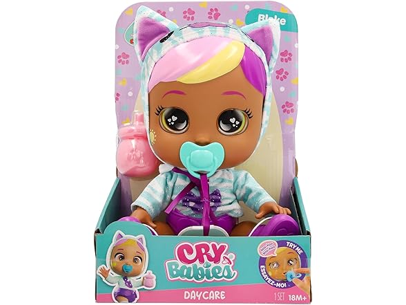 Cry Babies Daycare Blake 12" Baby Doll