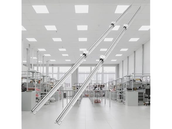 Linear Guide Rail Set, SBR16 2000mm, 2 PCS 78.7 in/2000 mm