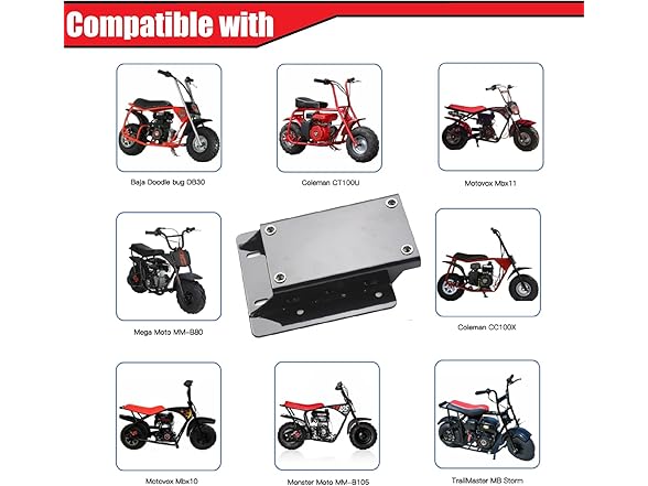 Torque Converter Motor Riser Plate Mount