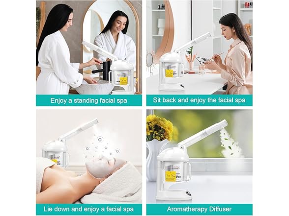 2 in 1 Hair Steamer & Facial Steamer