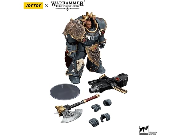 Space Wolves Hvarl Red-Blade Figure