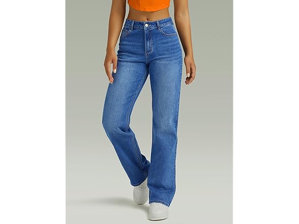 FUNUCA Straight Leg Jeans Women (2)