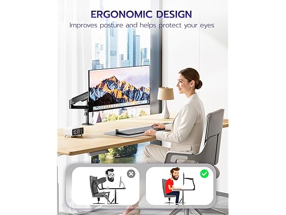 ARES WING Single Monitor Mount