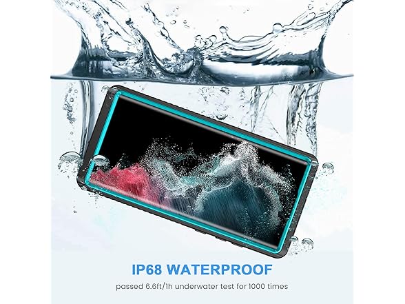 Lanhiem Galaxy S22 Ultra Waterproof Case
