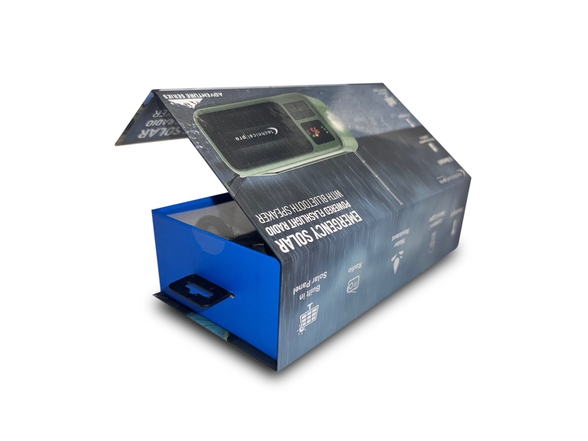 Solar Emergency Radio with Speaker (Bluetooth) - Gallery 16
