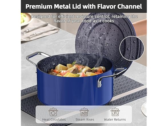 Nuwave Lux 13pc Forged Lightweight Cookware Set