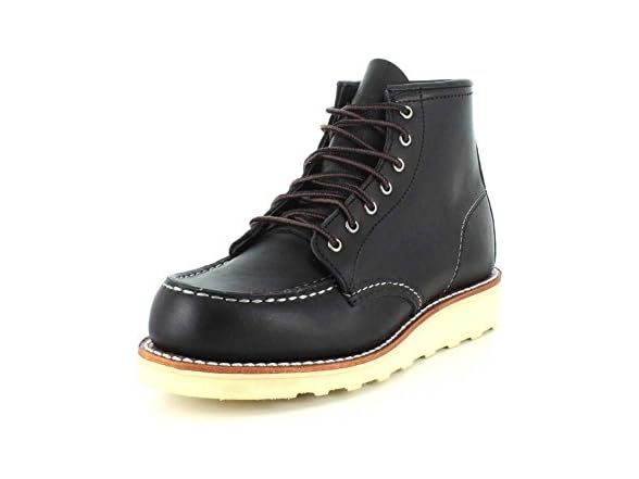 Red Wing Womens 6 Inch Moc Black Boot