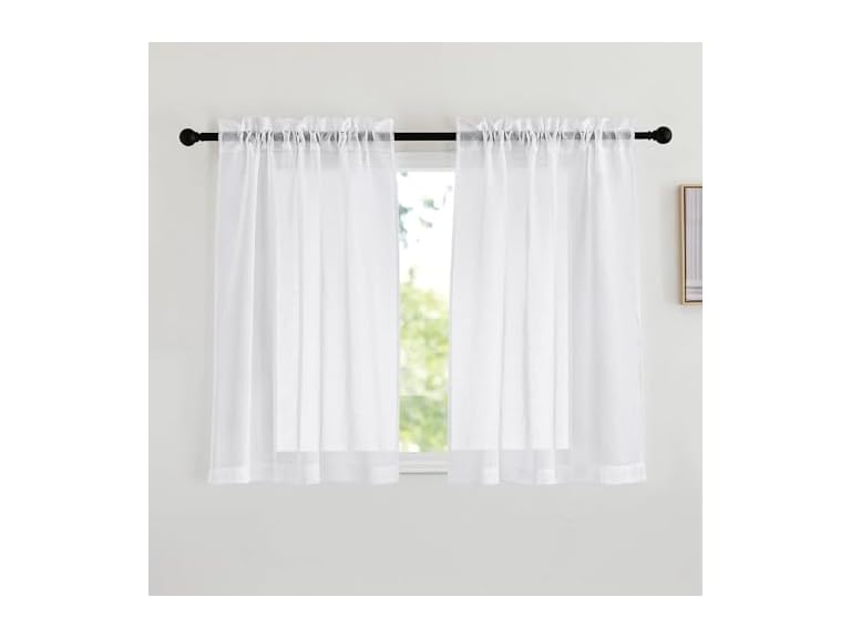 Window Curtains W42 x 45", 2 Panels