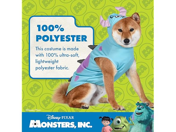 Disney for Pets Monsters Inc. Sulley Halloween Dog Costume