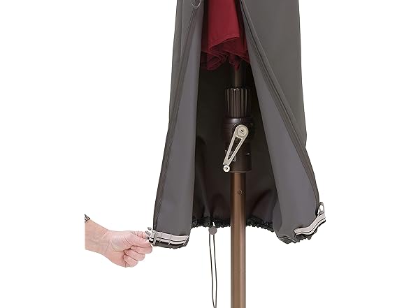 Classic Accessories 13 Foot Offset Patio Umbrella Canopy Cover