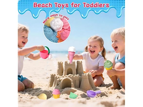Bath Toys for Kids Ages 4-8 Ice Cream
