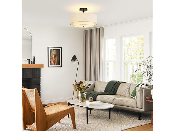Semi Flush Mount Ceiling Light