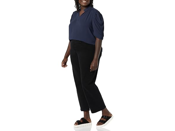 Amazon Essentials Women Lightweight Ruffle Blouse