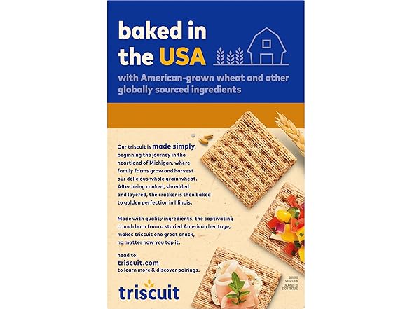 Triscuit Smoked Gouda Whole Grain Wheat Crackers