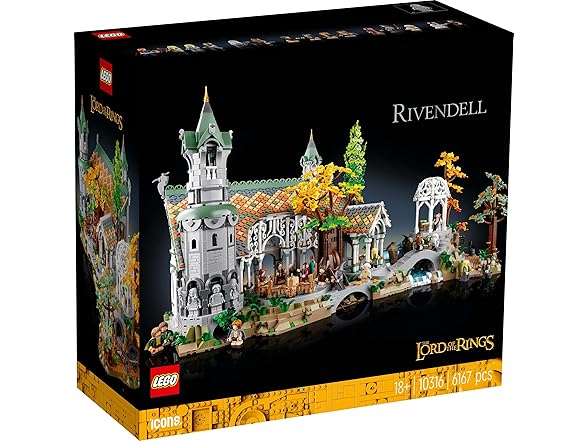 LEGO Icons Rivendell Building Model Kit