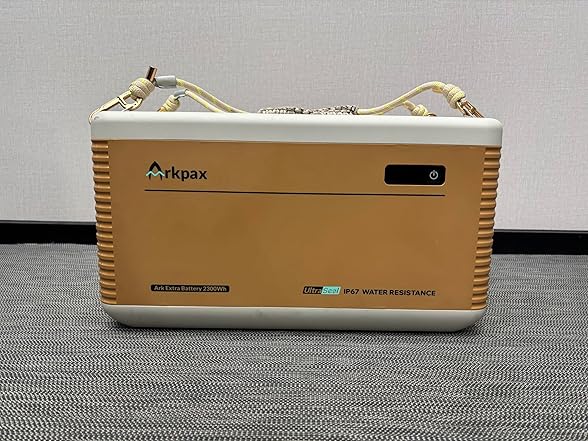 Arkpax Extra Battery 2300Wh, LiFePO4 Backup Battery